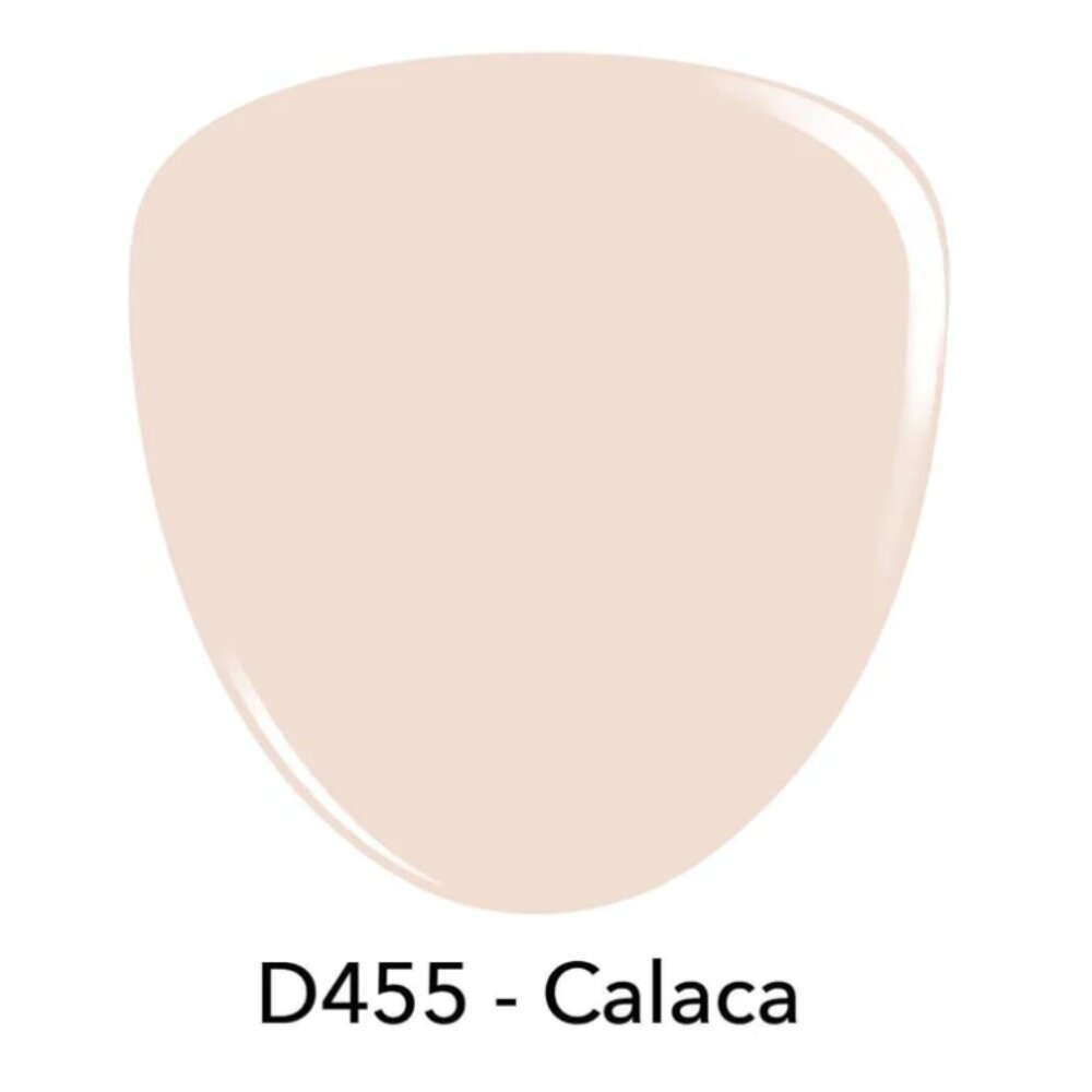 Revel Nail Dip Powder in color "Calaca" pale beige cream